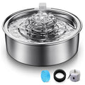 Stainless Steel 2.0L Automatic Circulating Cat Water Fountain B525629