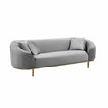 Pleated Velvet Sofa W956749