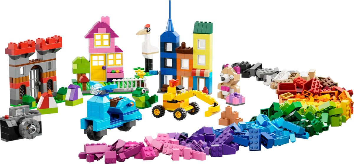 Large Creative Brick Box Building Toy W695578