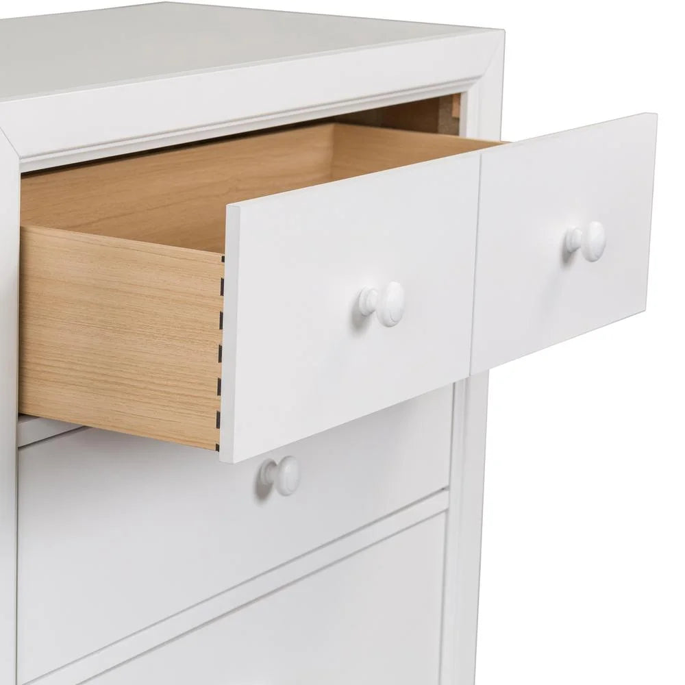 White 5 Drawer Chest U708413