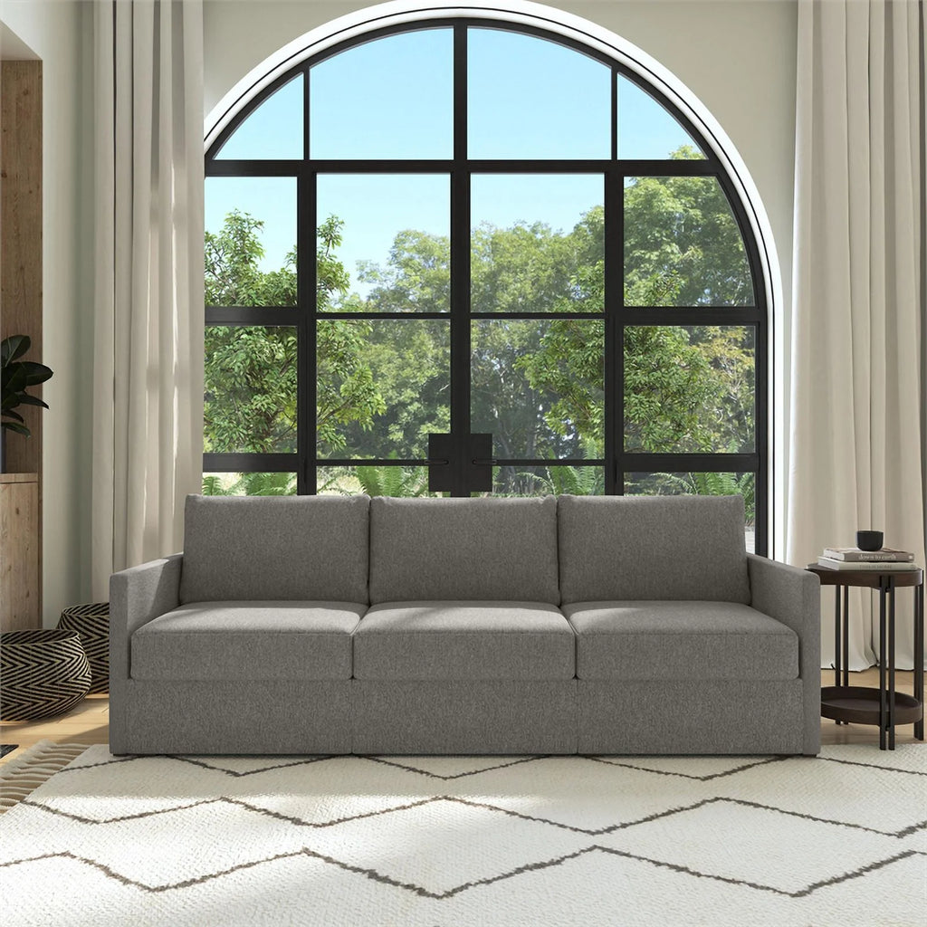 Sofa with Narrow Track Arms V8836