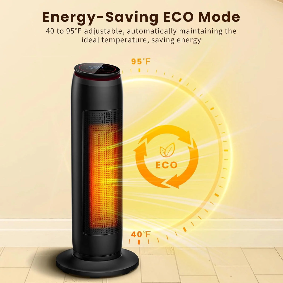 1500W Fast Heating Ceramic Space Heater D8096