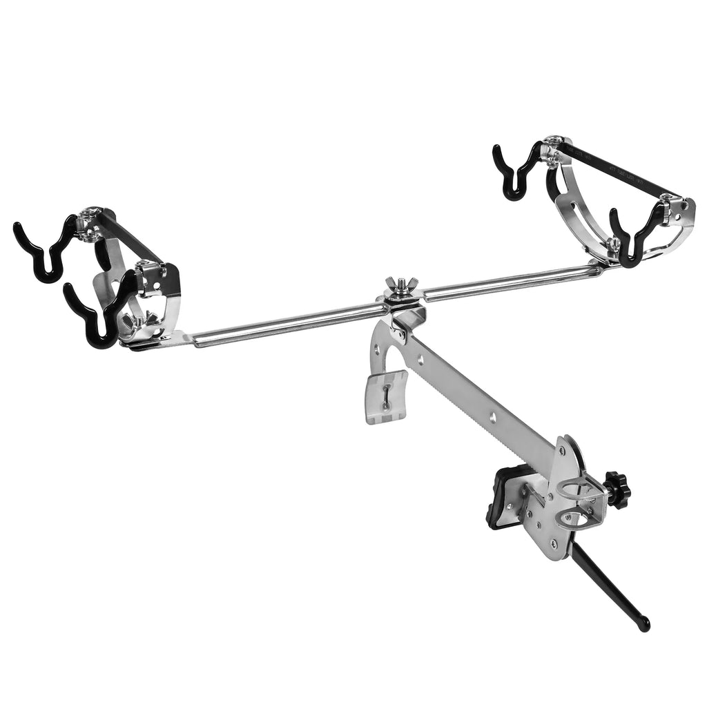 Clamp-on Fishing Rod Holder Boat Mount Railing Bracket Z198