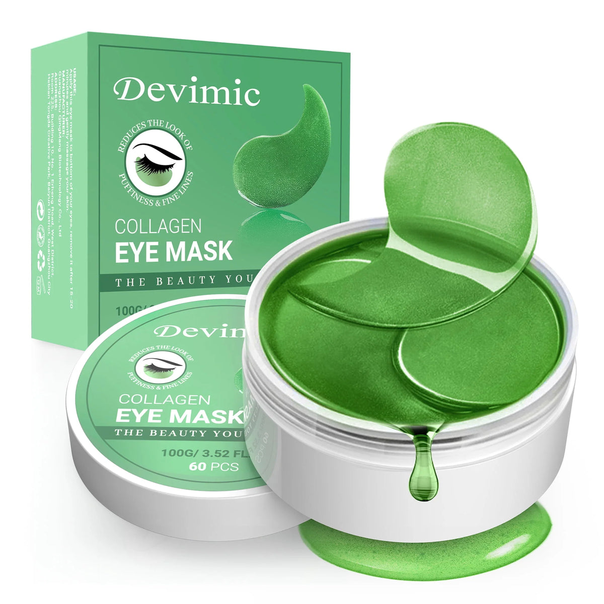 Seaweed Gel Under Eye Mask 30 Pairs N7942