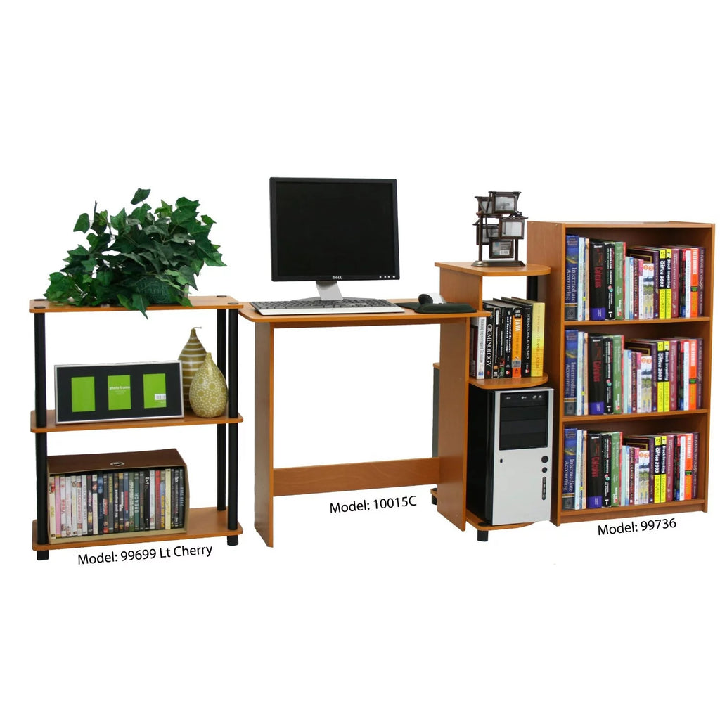 3-Tier Storage Shelves Bookcase T80743