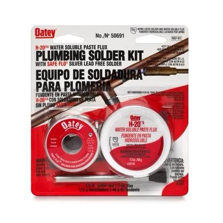Plumbing Flux Solder Kit, 8 oz G3531