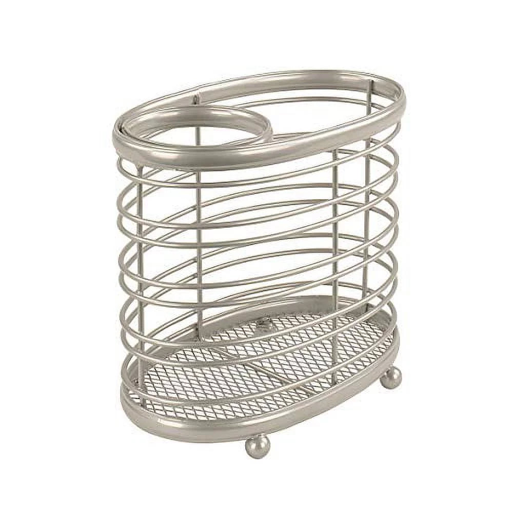 Countertop Hair Dryer & Accessory Organizer Satin Nickel U252692