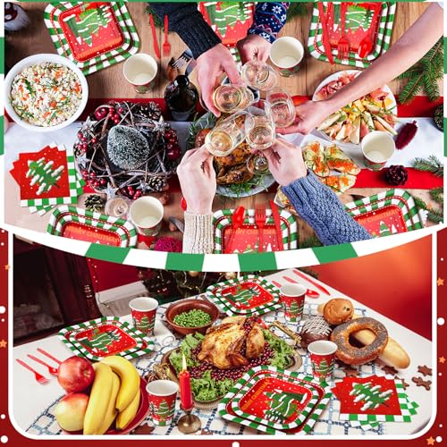 350 Pcs Disposable Paper Plates and Napkins Set Z5756