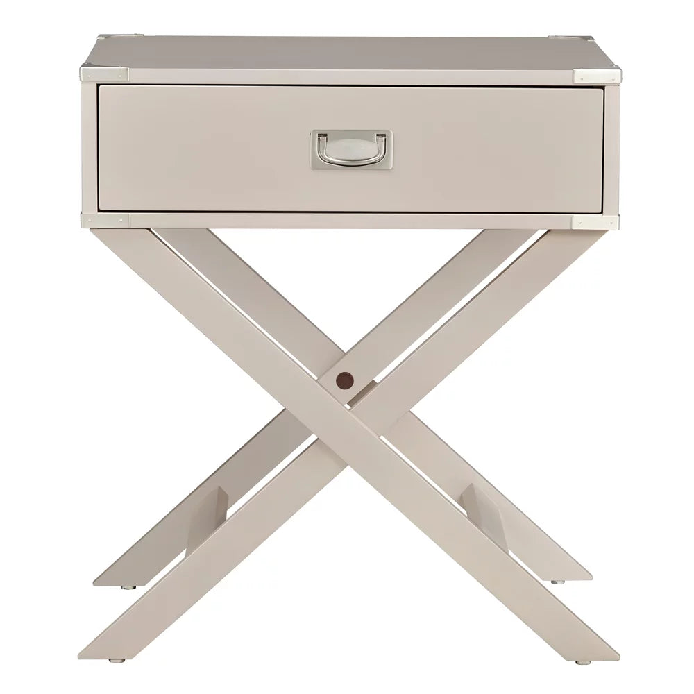 1 Drawer Nightstand Side Table Q504