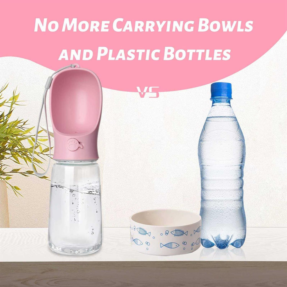 Portable Leak Proof Dog Water Bottle S5626