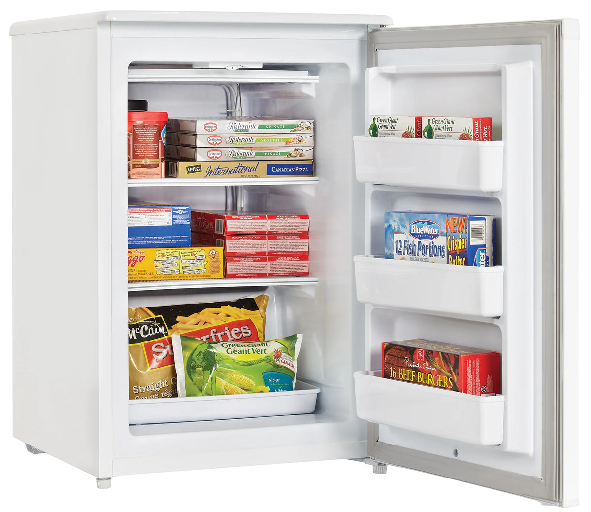 White 4.3 Cu. ft. Upright Freezer O496072