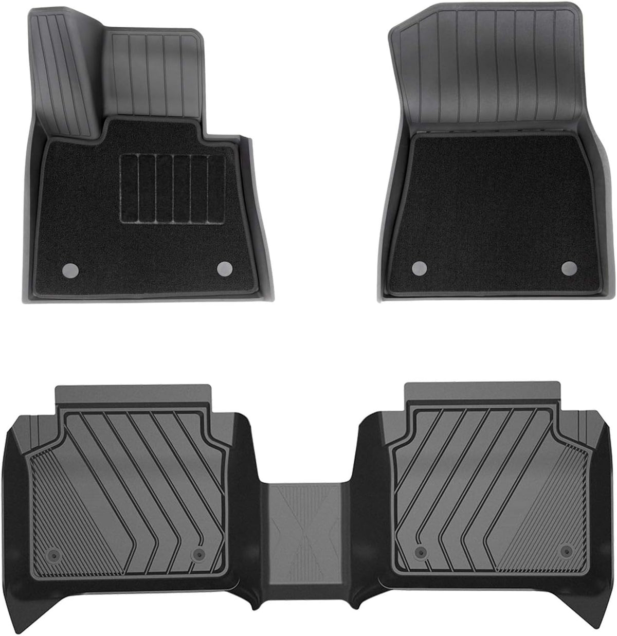 Black TPE Floor Mats Full Set X56877