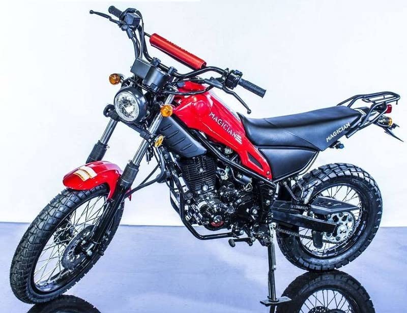 250cc Dirt Bike Motorcycle - Red R49883