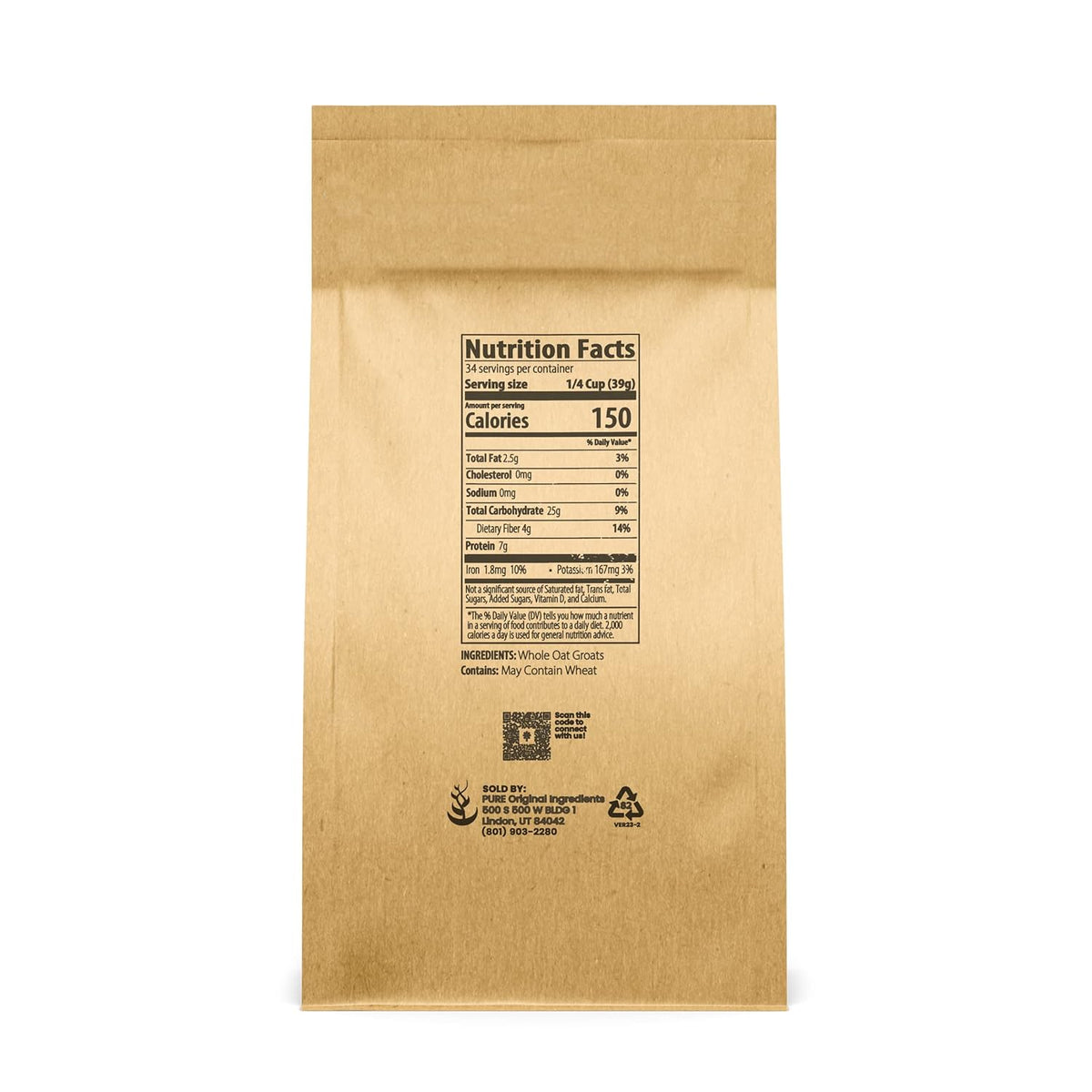 3 lb Oat Groats Q549366