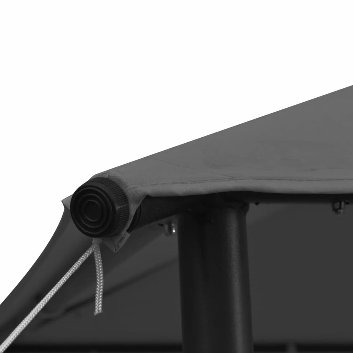 Party Tent Outdoor Gazebo Canopy Steel Frame Sun Shade Shelter 10.6ft x 9ft x 8.7ft S246062