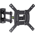 Full Motion TV Wall Mount for 13-39 inch TVs with 360° Rotation Articulating Swivel Extension Arms and Tilt, 200x200mm S3091