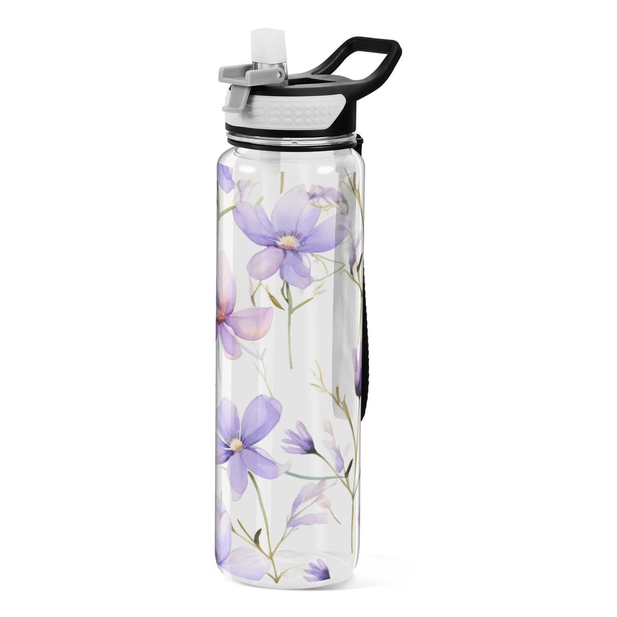 Clear 32oz Tritan Water Bottle with Straw W107383