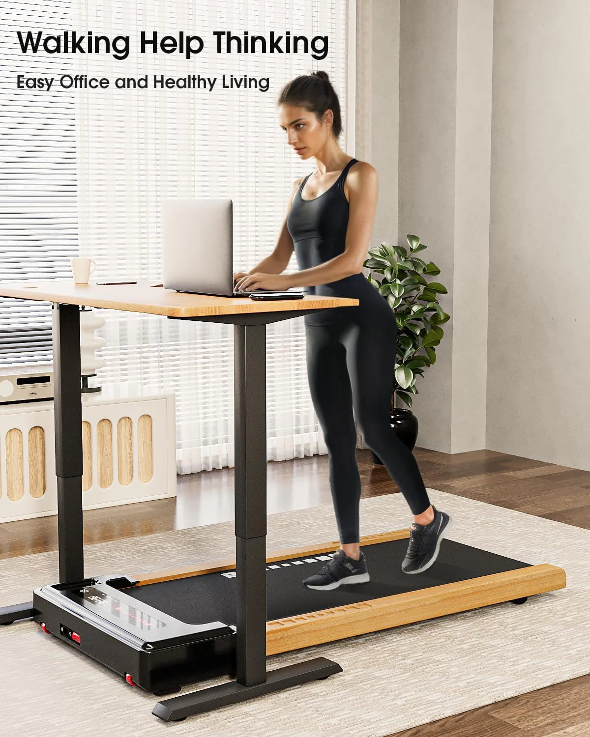 Under Desk Treadmill with Remote Control L2704