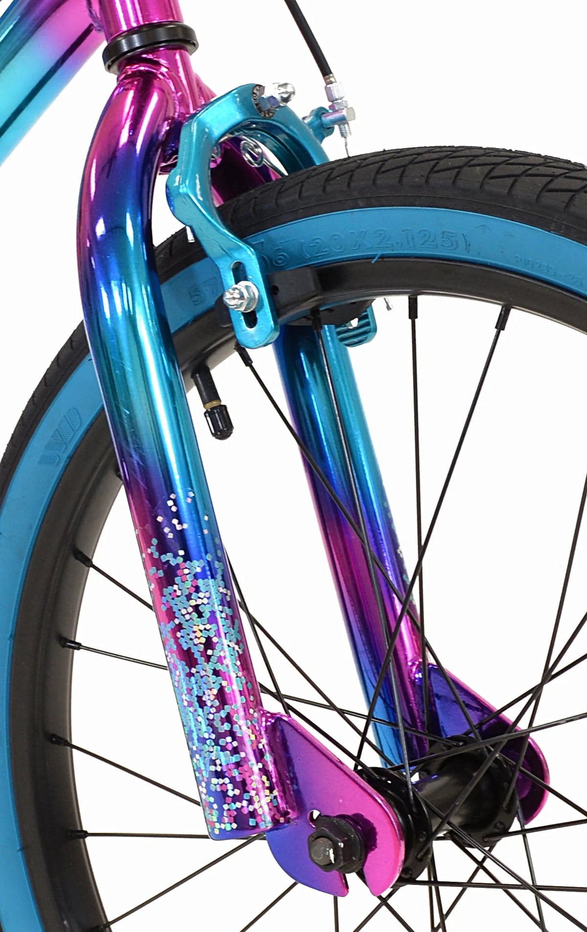 Blue/Purple Girls Child Bike L1874