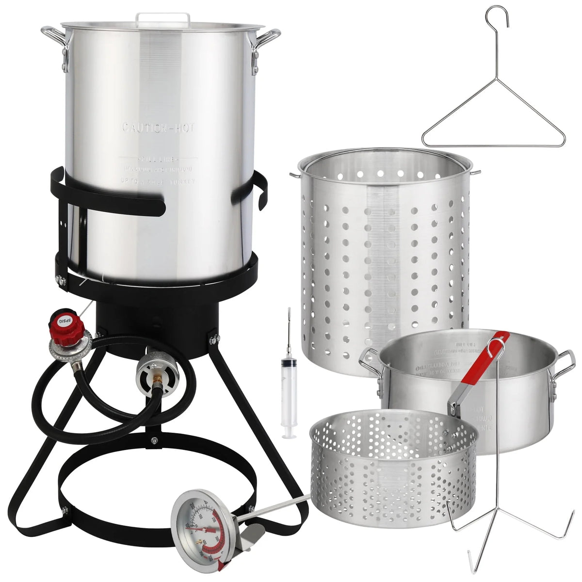 30qt Aluminum Outdoor Propane Fryer Z223161