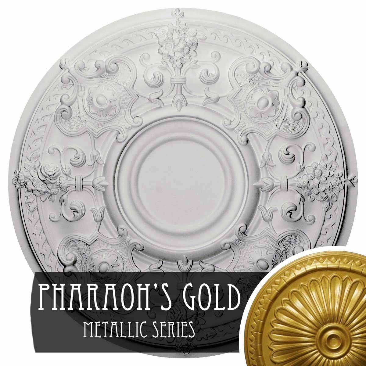 28 1/8x22OD x 1 3/4x22P Ceiling Medallion N49396