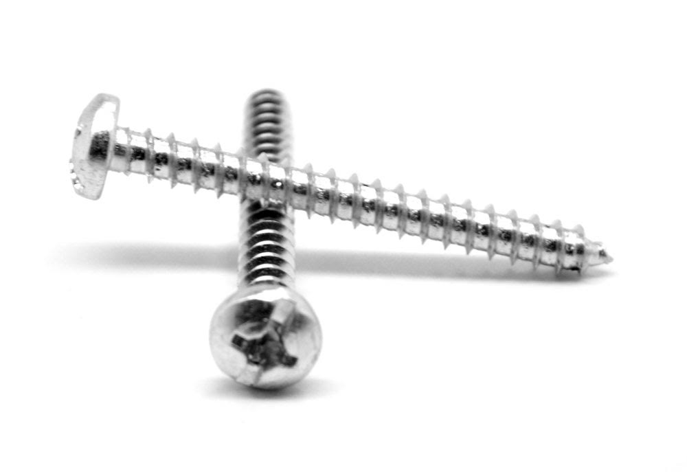Sheet Metal Screw Pan Head Type A Low Carbon Steel Zinc Plated E126