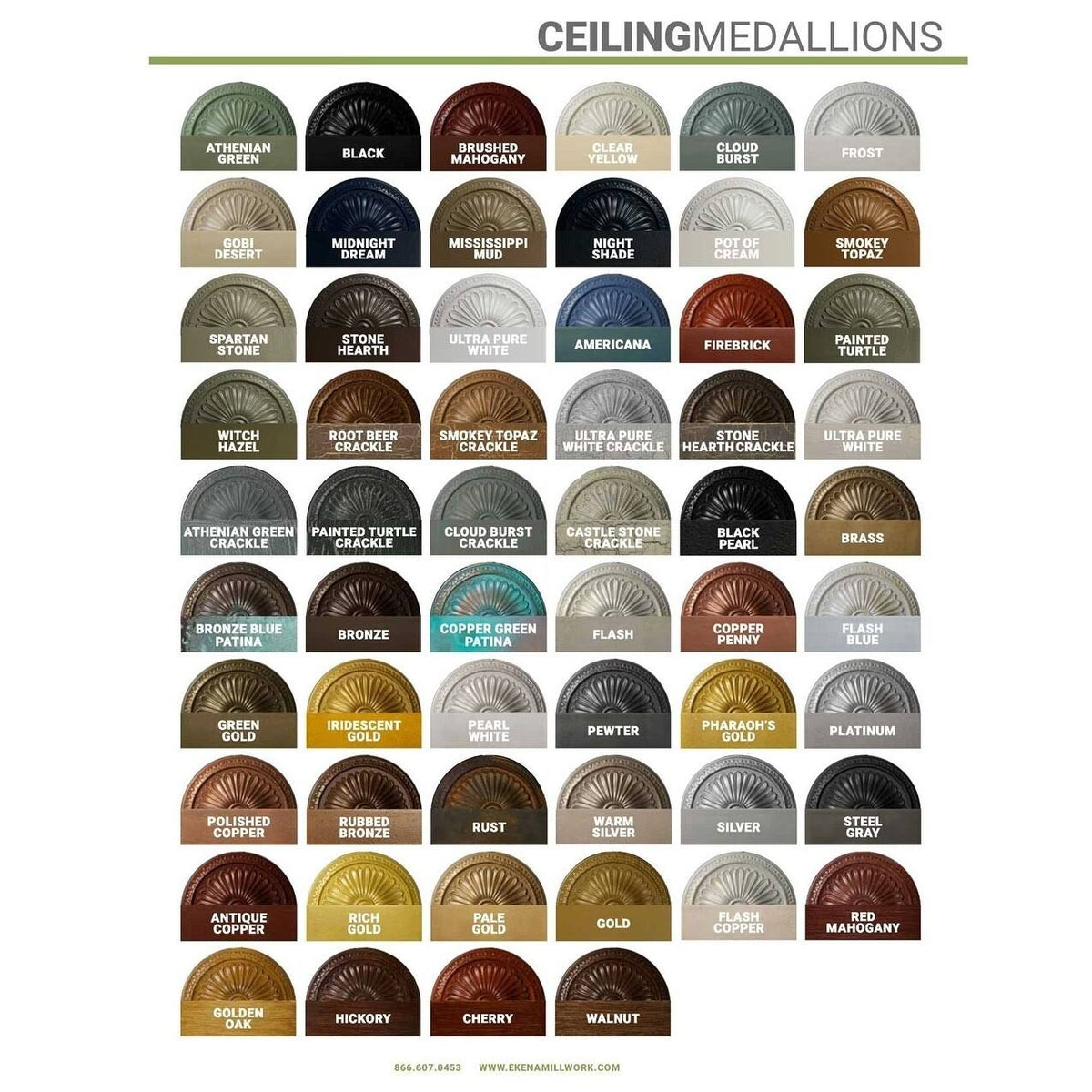 28 1/8x22OD x 1 3/4x22P Ceiling Medallion N49396