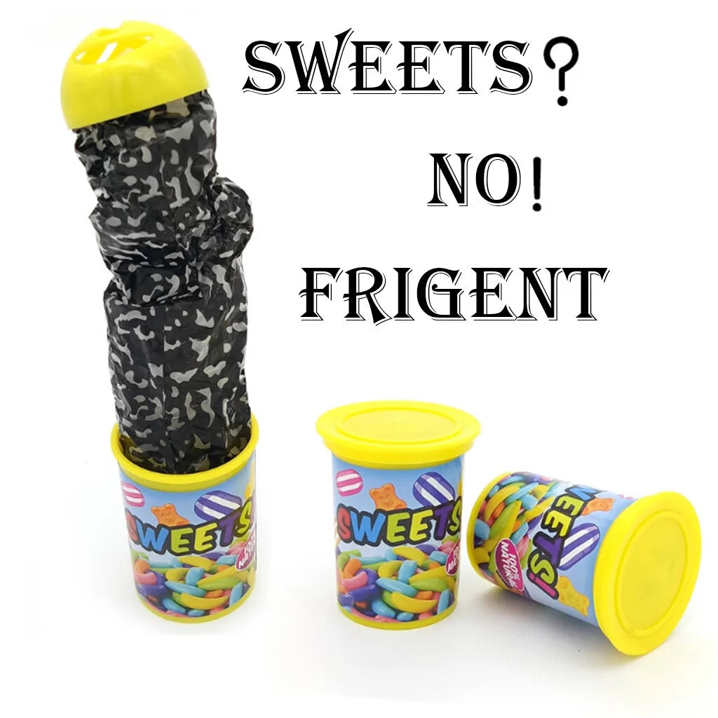 Yellow Novelty Funny Toy Candy Toys X7374