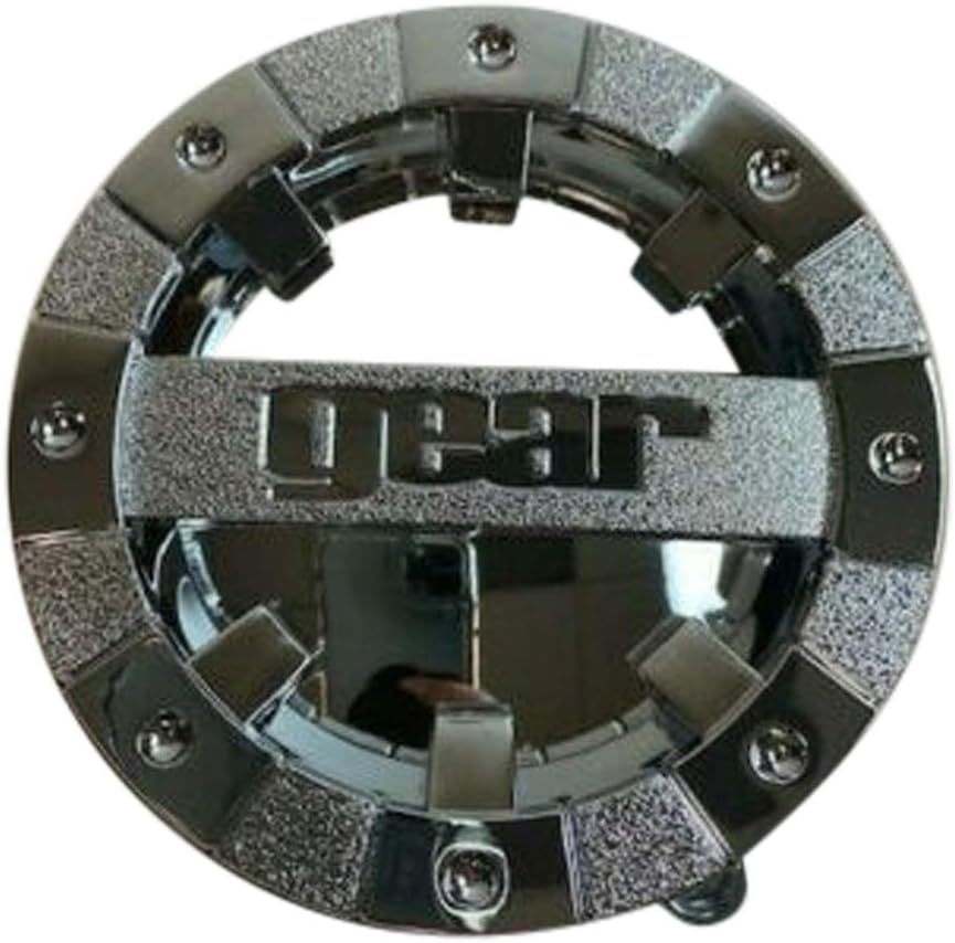 Chrome Wheel Rim Center Cap Pack of 2 N953375
