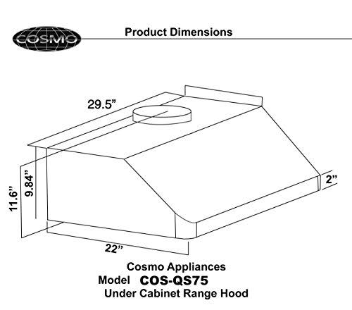 Pro-Style Under Cabinet Range Hood Z5616
