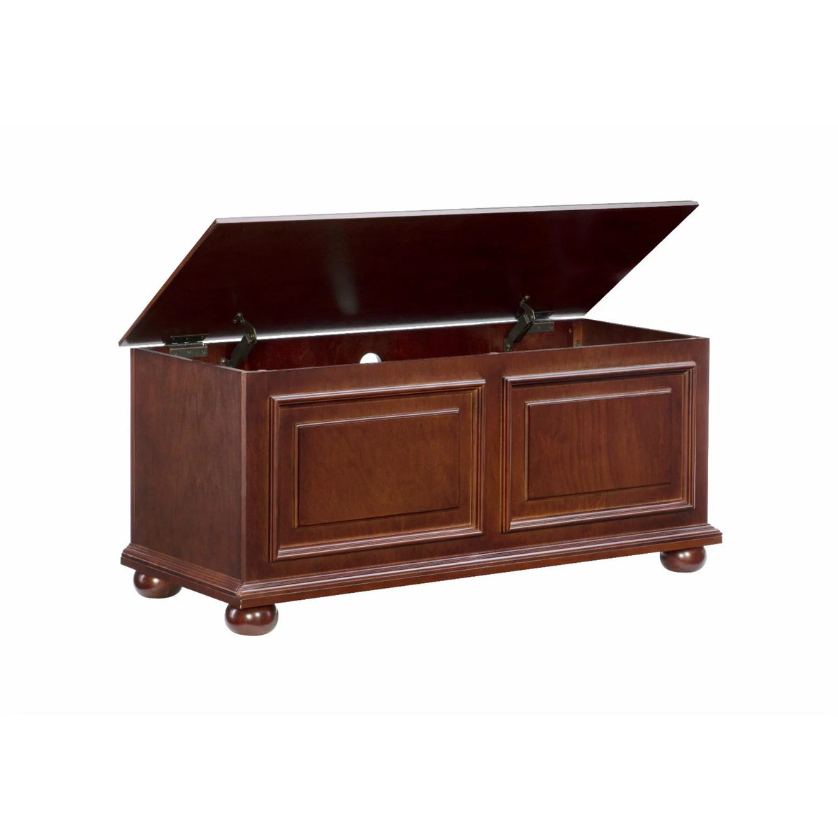 Traditional Cedar Storage Chest, Rich Cherry Finish V80481
