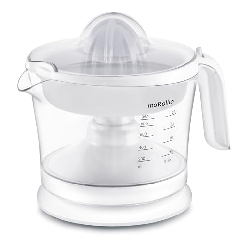 Electric Citrus Juicer with Adjustable Pulp Control, 32oz E299795