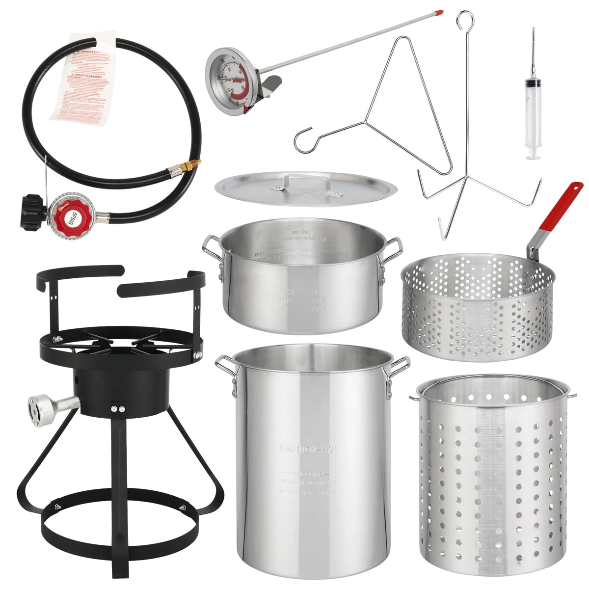30qt Aluminum Outdoor Propane Fryer Z223161