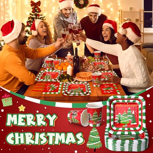 350 Pcs Disposable Paper Plates and Napkins Set Z5756