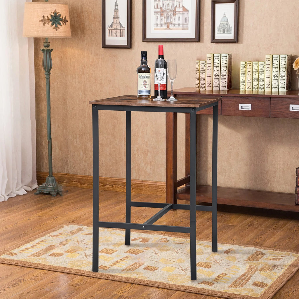 Bar Table Rustic Brown V476687
