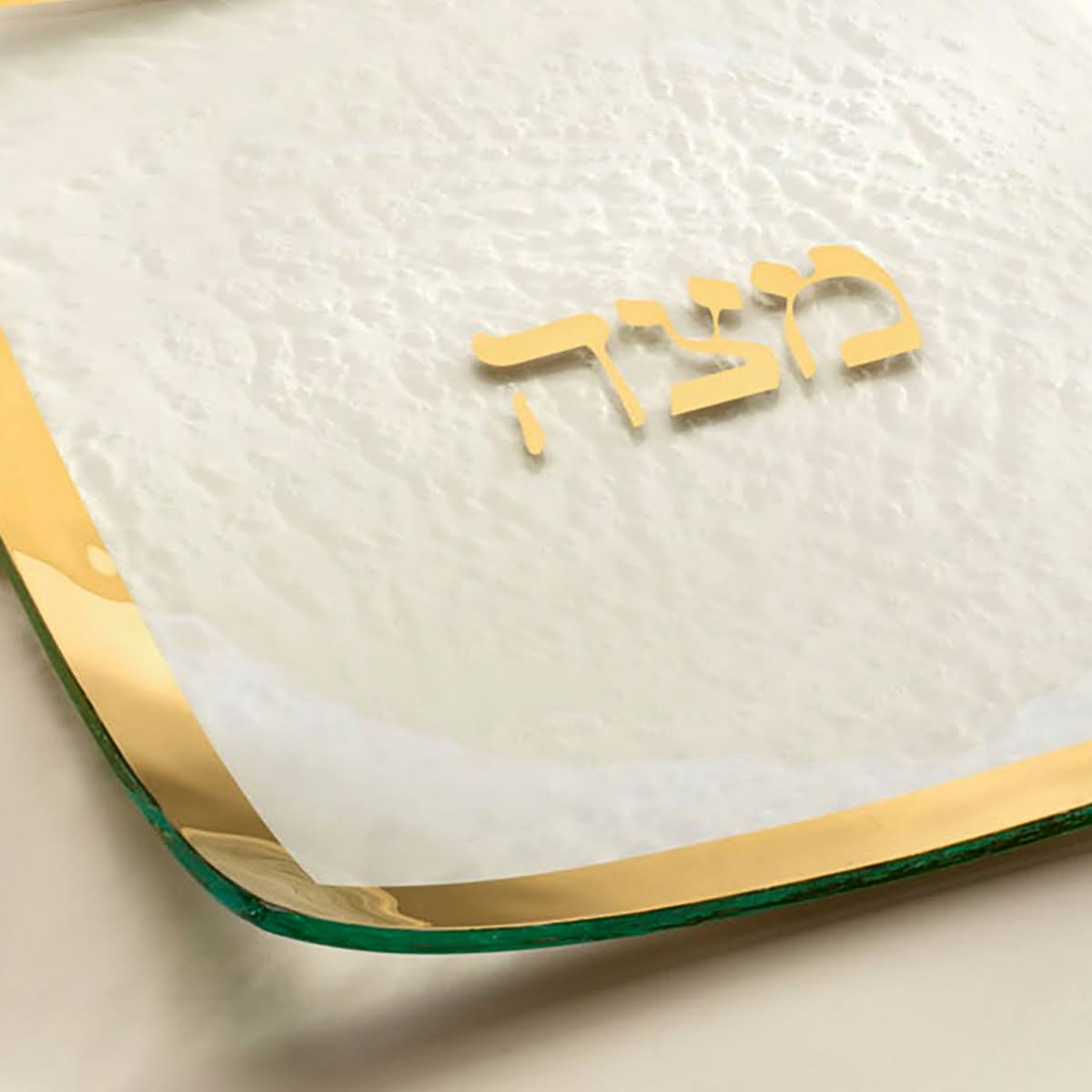 Platinum Square Matza Plate Z233159
