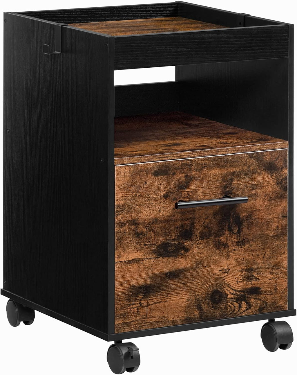 Mobile Pedestal with Drawer and Enclosure Z80601