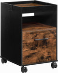 Mobile Pedestal with Drawer and Enclosure Z80601
