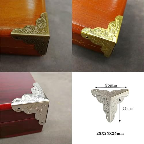 100PCS Stair Dust Corners for Wooden Steps Antique Q798