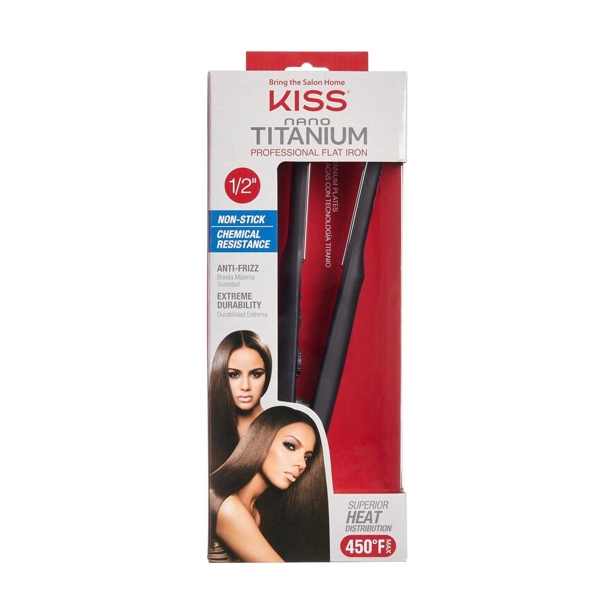 Nano Titanium Flat Iron Hair Straightener C1772