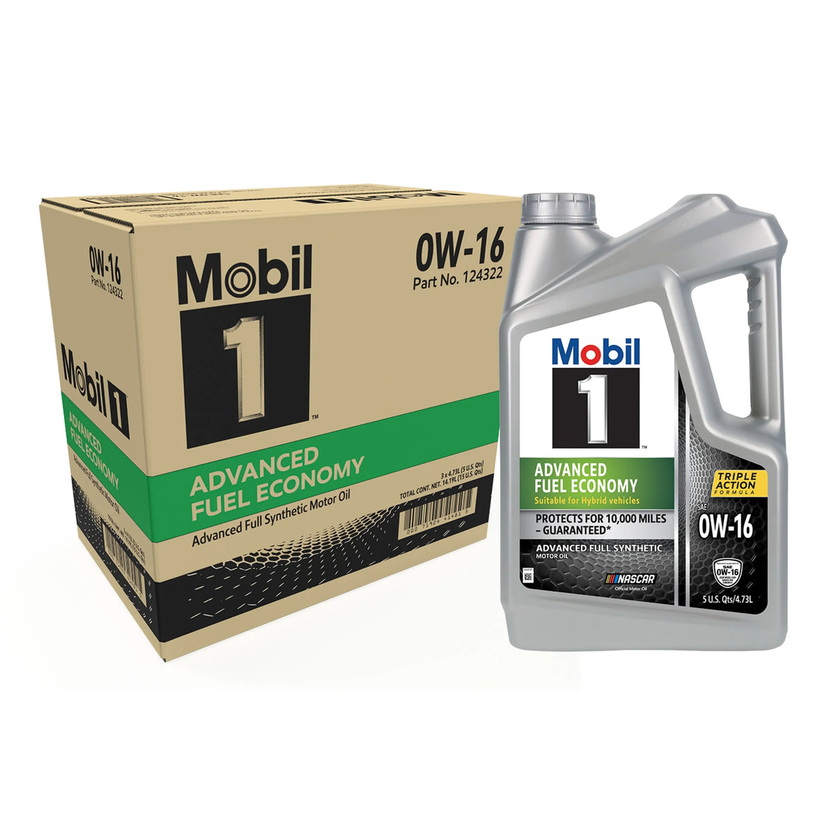 Full Synthetic Motor Oil 0W-16 5 Quart Pack of 3 C804916