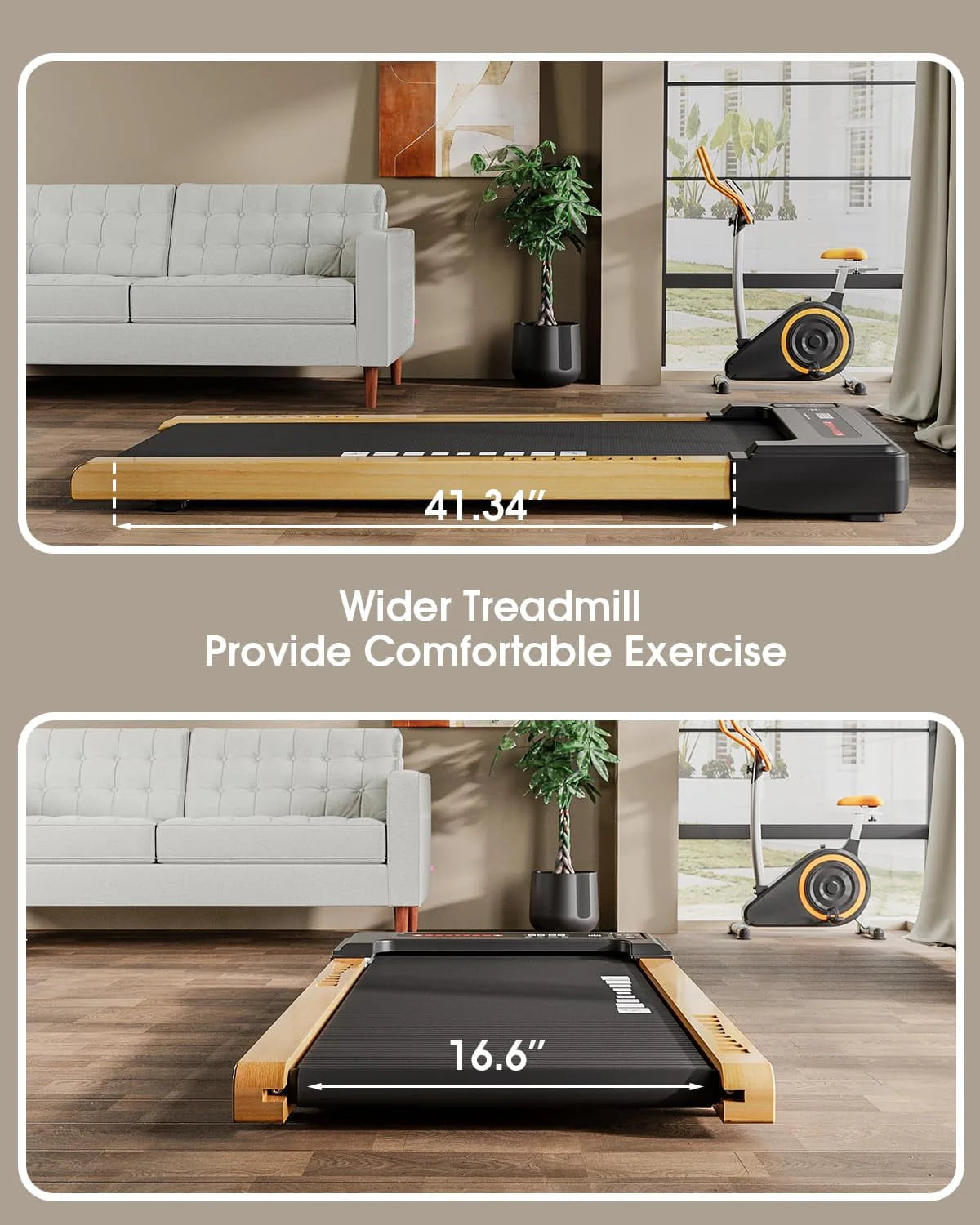 Under Desk Treadmill with Remote Control L2704