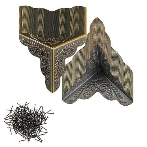 100PCS Stair Dust Corners for Wooden Steps Antique Q798