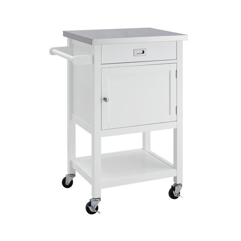 White Apartment Cart N162264