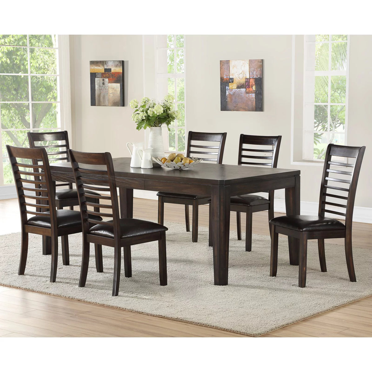 60 in. Dining Table with Extension Leaf Y993541