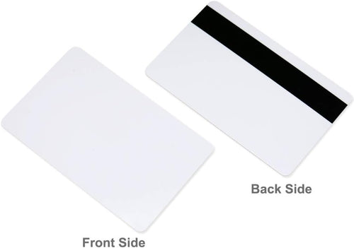100 Pack White PVC Cards with Magnetic Stripe N45934