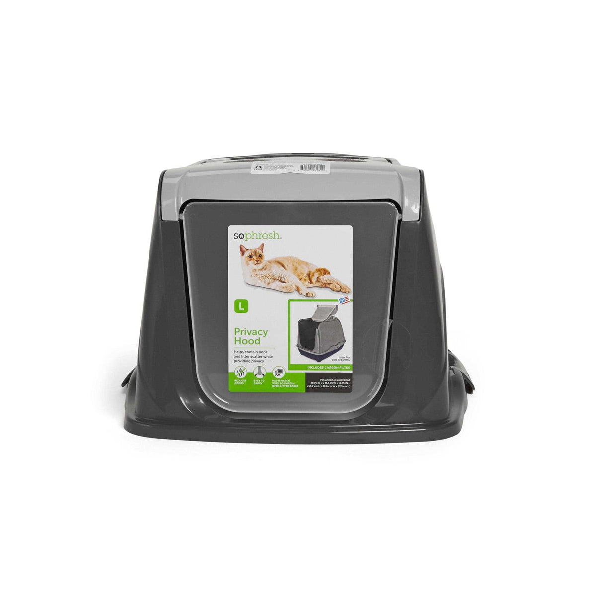 Flip Top Cat Litter Box Hood Q892
