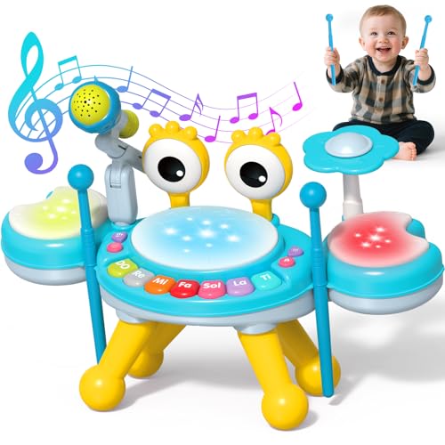 Drum Music Playset with Microphone T42197