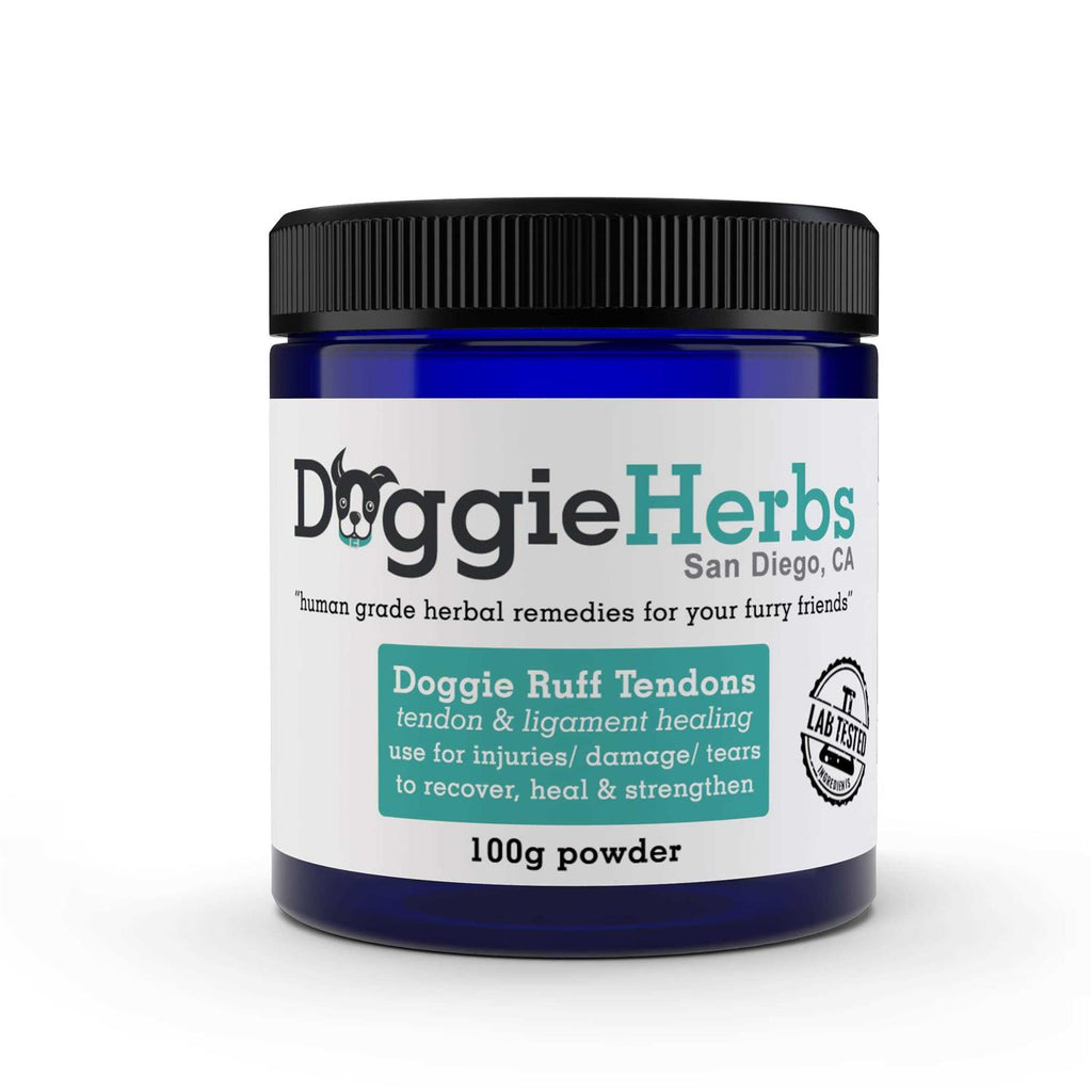 All Natural Human Grade Dog Ligament and Tendon Supplement Powder Herbal Blend 100g I62745