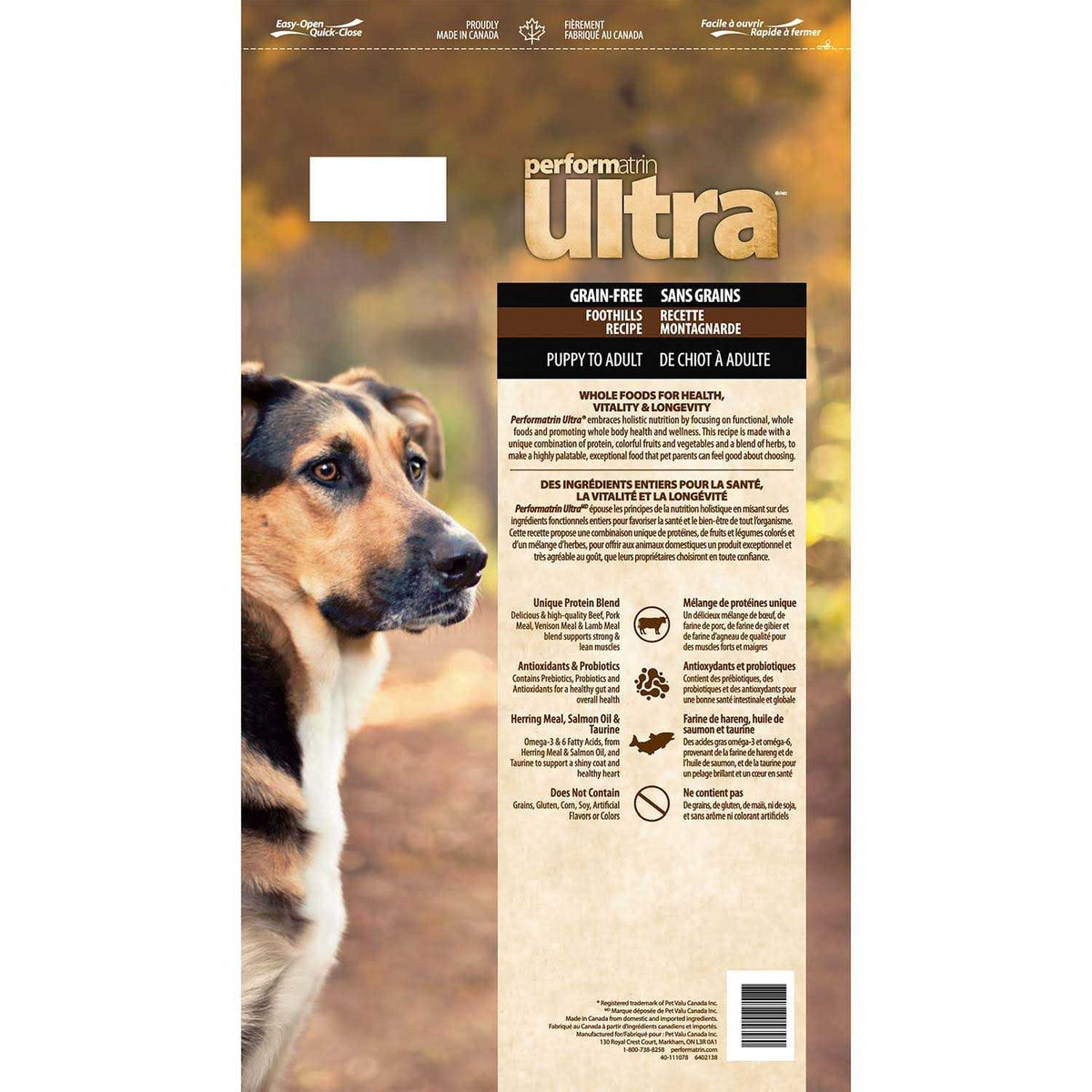 Grain Free Dry Dog Food Q445